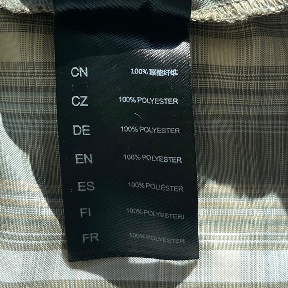 Kühl Response Lite Long Sleeve Button Up Plaid Green Lightweight Shirt Large - Picture 10 of 12